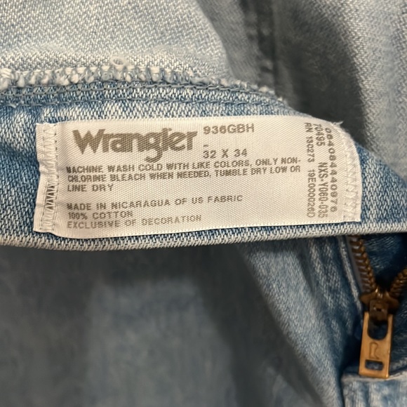 Wrangler light blue denim jeans - Picture 5 of 6
